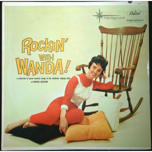 WANDA JACKSON Rockin' With Wanda (Capitol Records T 1384) USA 1960 Mono LP (Vocal, Rockabilly)